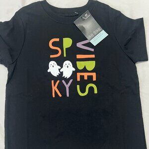 Toddler Crew Neck Spooky Vibes t-shirt